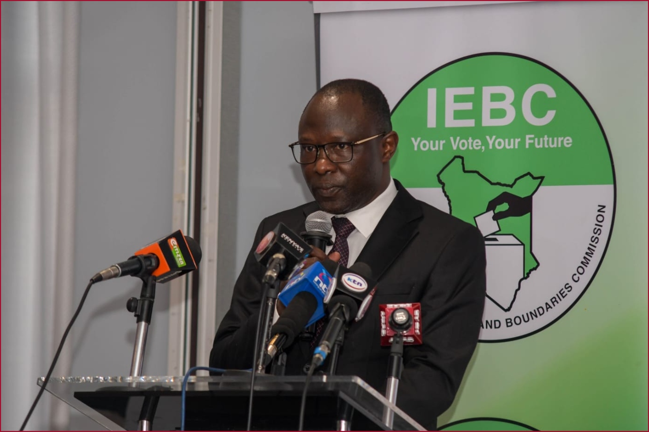IEBC chairman Erastus Ethekon announced that all by-elections will be held on November 27.